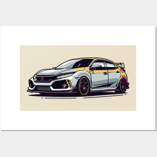 Honda Civic Type R Posters and Art